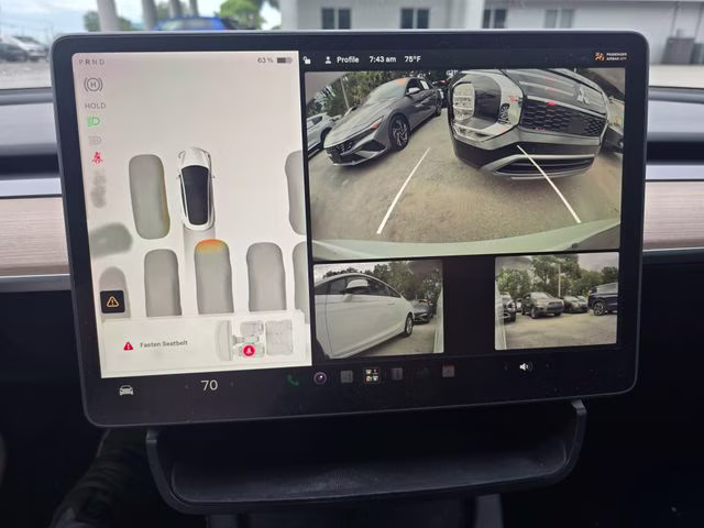 2023 White Tesla Model 3 Long Range AWD Sedan