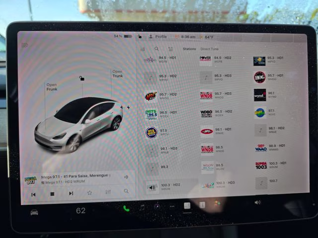 2021 White Tesla Model Y Long Range AWD SUV