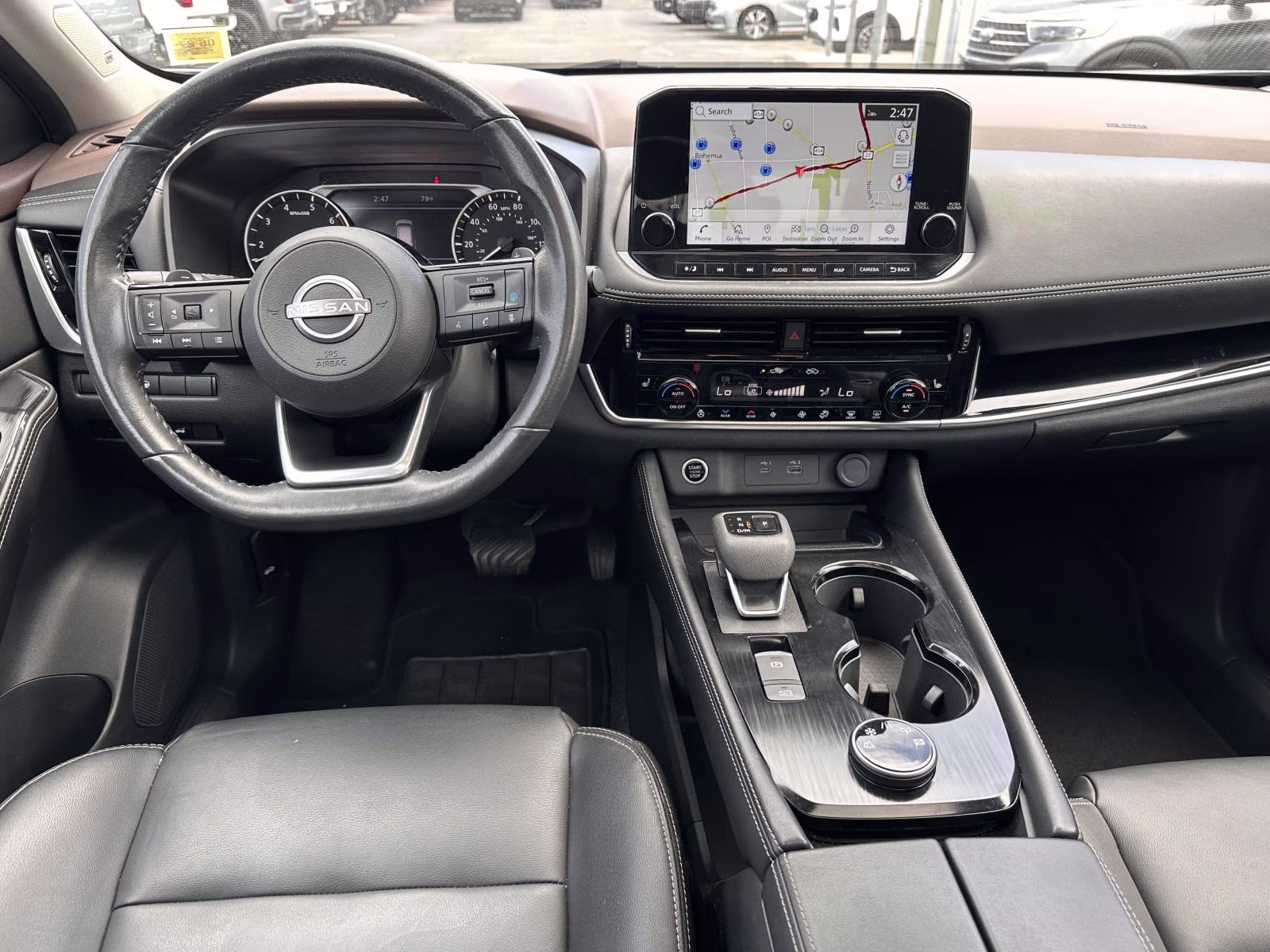 2023 Pearl White Tricoat Nissan Rogue AWD SL AWD SUV