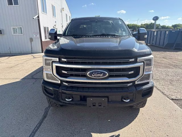 2020 Black Ford Super Duty F-250 SRW Platinum 4X4 Truck