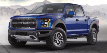 2020 Blue Ford F-150 Raptor 4X4 Truck