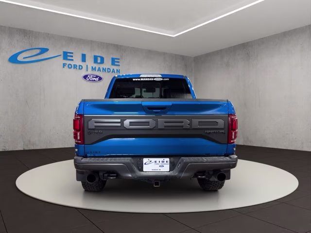 2020 Blue Metallic Ford F-150 Raptor 4X4 Truck