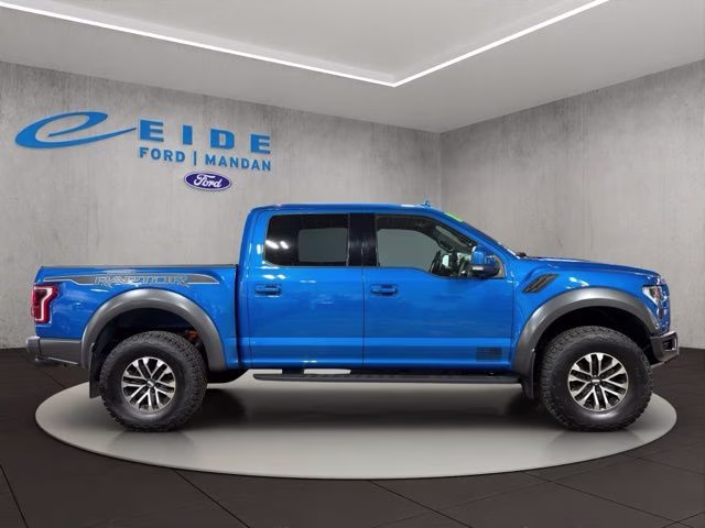 2020 Blue Metallic Ford F-150 Raptor 4X4 Truck