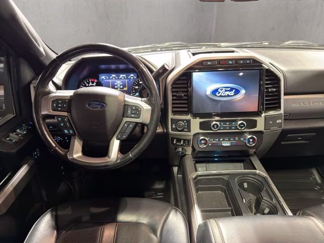 2020 Black Ford Super Duty F-250 SRW Platinum 4X4 Truck