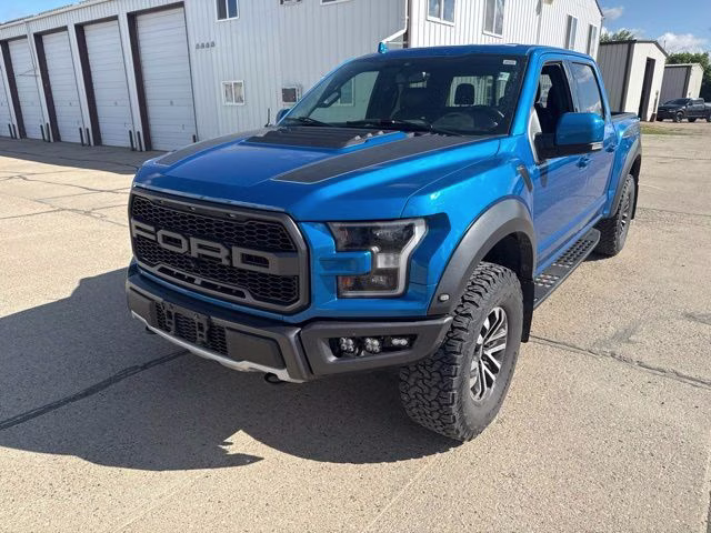 2020 Blue Ford F-150 Raptor 4X4 Truck