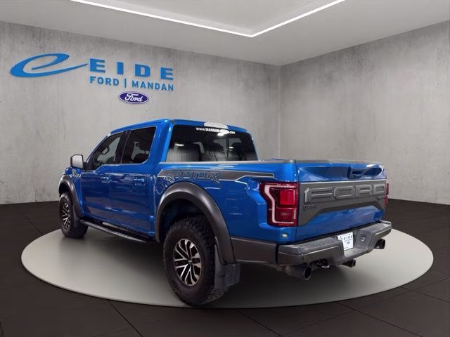 2020 Blue Metallic Ford F-150 Raptor 4X4 Truck