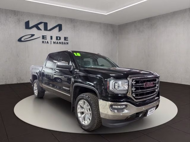 2018 Onyx Black GMC Sierra 1500 SLT 4X4 Truck