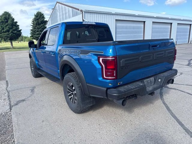 2020 Blue Ford F-150 Raptor 4X4 Truck