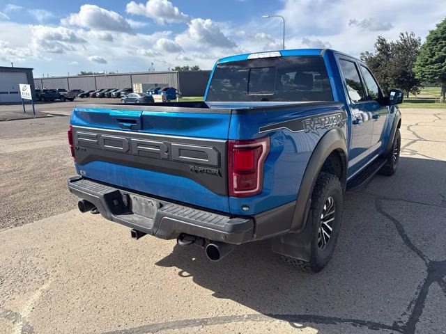2020 Blue Ford F-150 Raptor 4X4 Truck