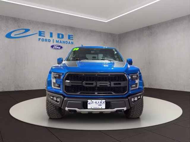 2020 Blue Metallic Ford F-150 Raptor 4X4 Truck