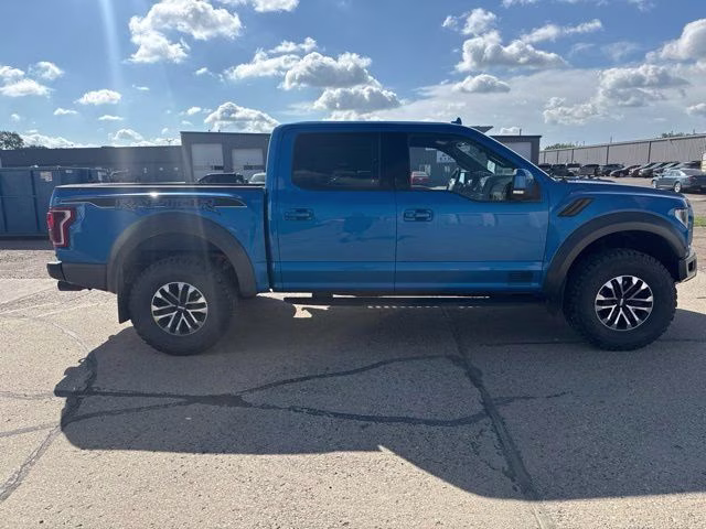 2020 Blue Ford F-150 Raptor 4X4 Truck
