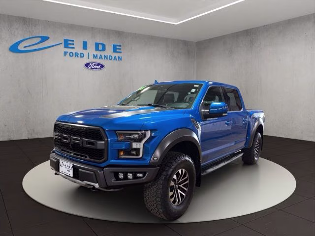 2020 Blue Metallic Ford F-150 Raptor 4X4 Truck