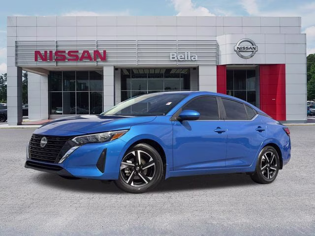 2024 Electric Blue Metallic Nissan Sentra SV FWD Sedan