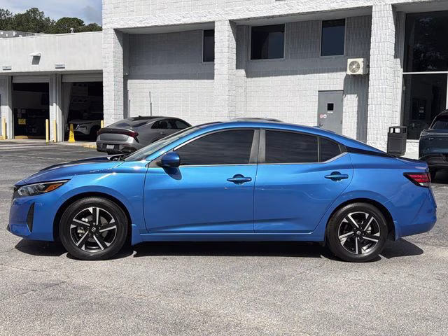 2024 Electric Blue Metallic Nissan Sentra SV FWD Sedan