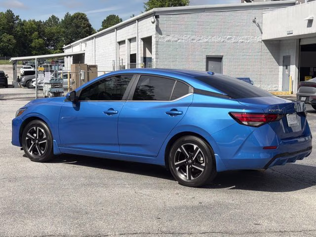 2024 Electric Blue Metallic Nissan Sentra SV FWD Sedan