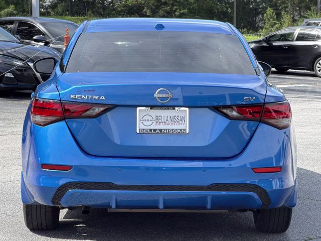 2024 Electric Blue Metallic Nissan Sentra SV FWD Sedan