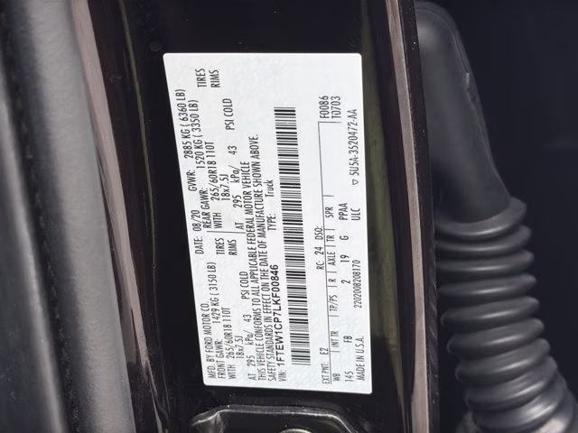 2020 Magma Red Ford F-150 XLT RWD Truck