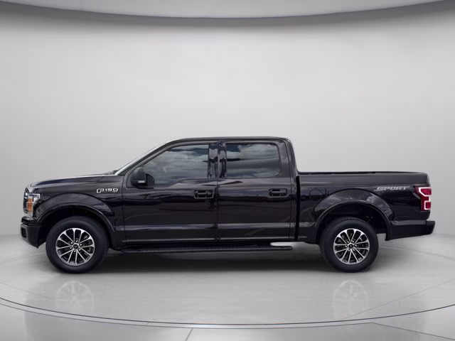 2020 Magma Red Ford F-150 XLT RWD Truck
