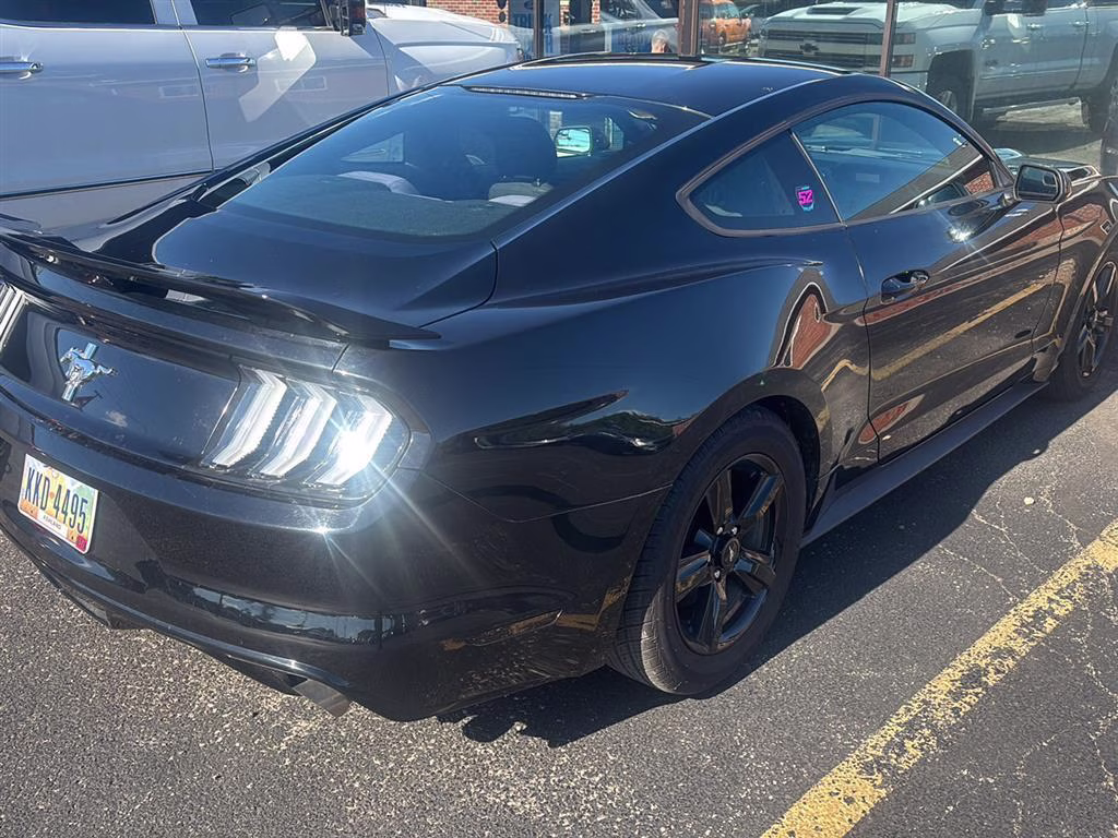 2017 Shadow Black Ford Mustang V6 RWD Fastback