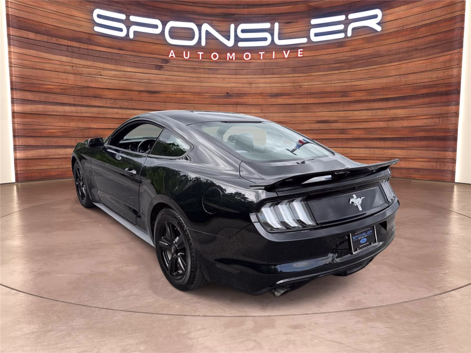 2017 Shadow Black Ford Mustang V6 RWD Fastback