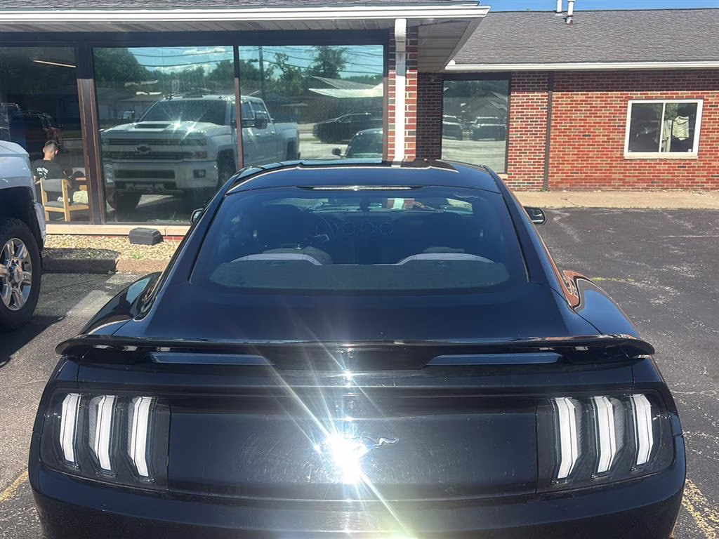 2017 Shadow Black Ford Mustang V6 RWD Fastback