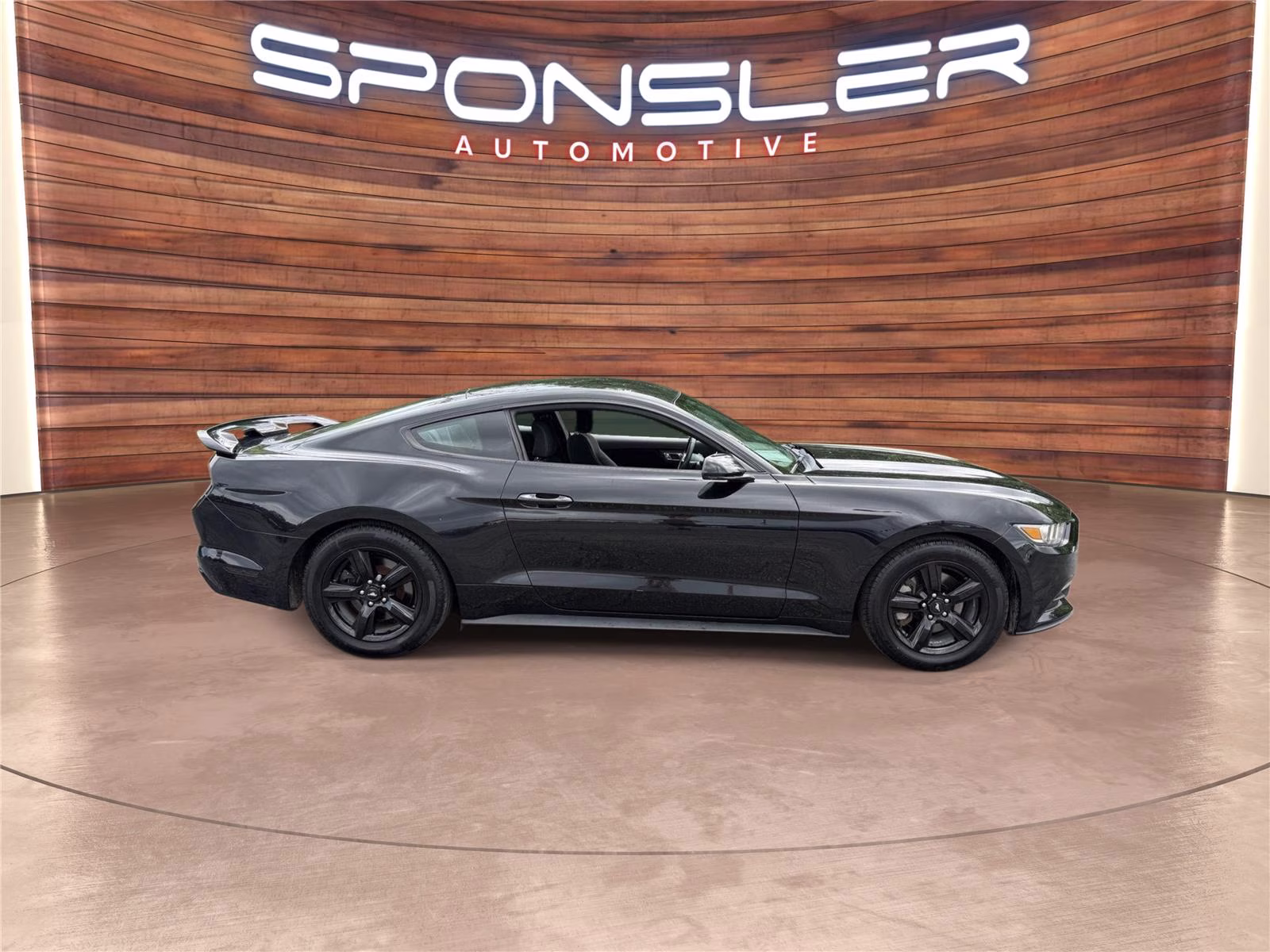 2017 Shadow Black Ford Mustang V6 RWD Fastback