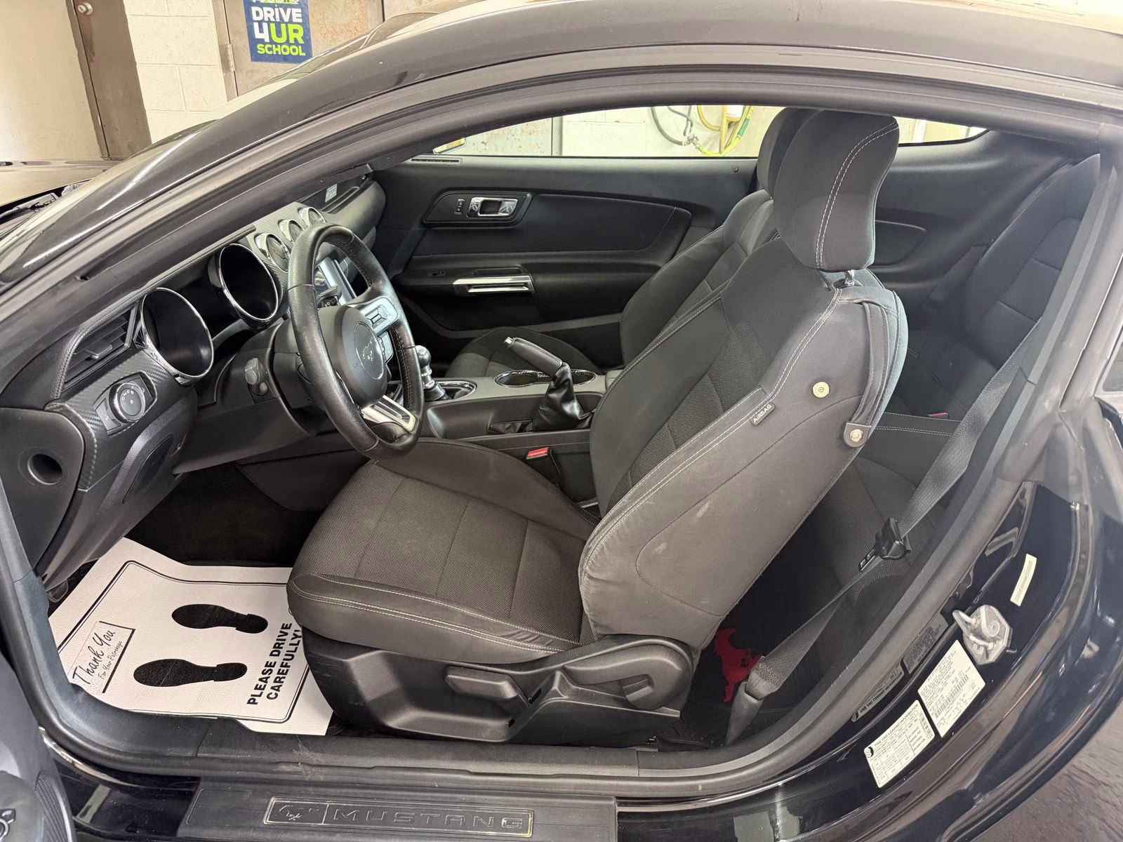 2017 Shadow Black Ford Mustang V6 RWD Fastback
