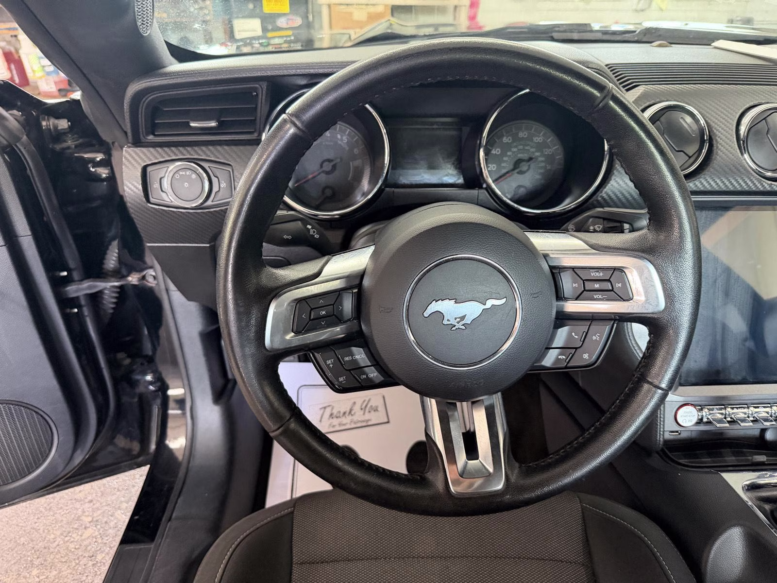 2017 Shadow Black Ford Mustang V6 RWD Fastback
