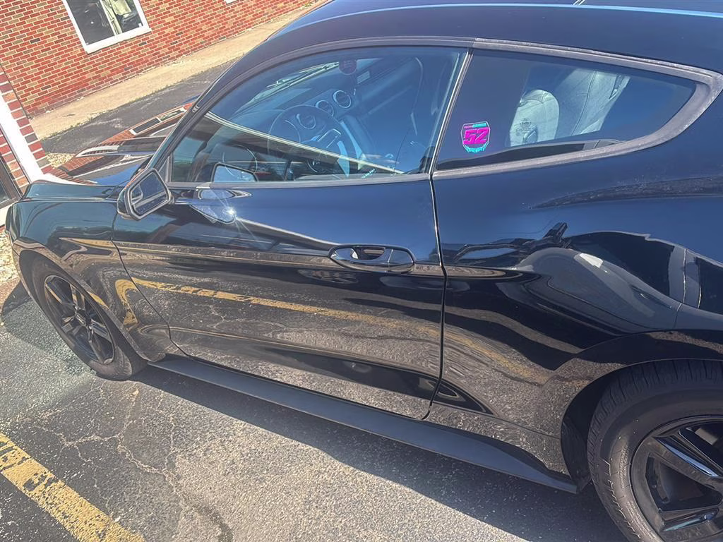 2017 Shadow Black Ford Mustang V6 RWD Fastback