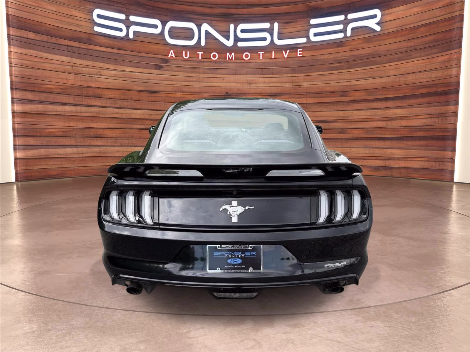 2017 Shadow Black Ford Mustang V6 RWD Fastback