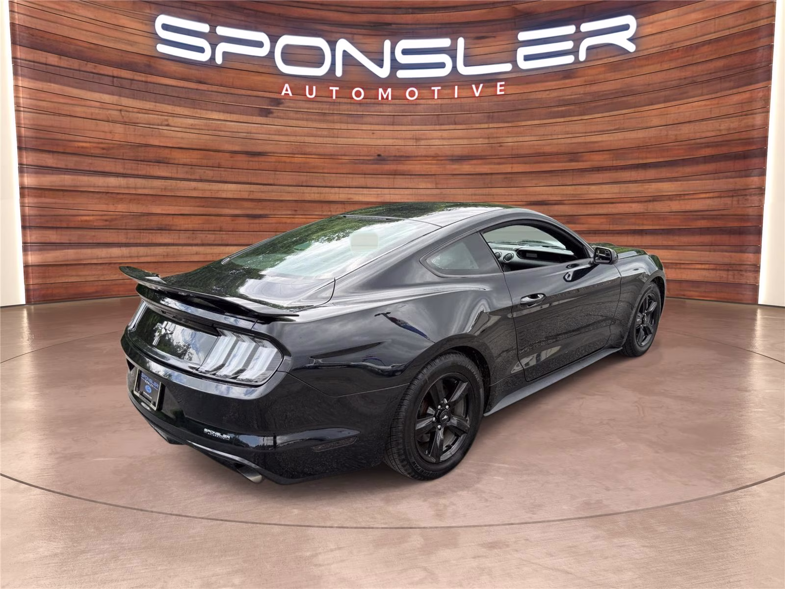 2017 Shadow Black Ford Mustang V6 RWD Fastback
