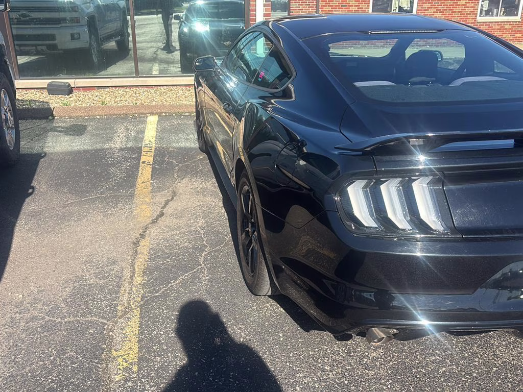 2017 Shadow Black Ford Mustang V6 RWD Fastback