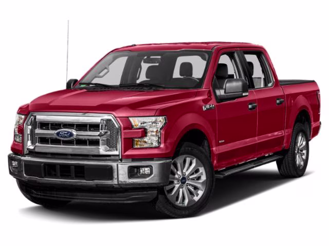 2015 Ruby Red Metallic Tinted Clearcoat Ford F-150 XLT 4X4 Truck