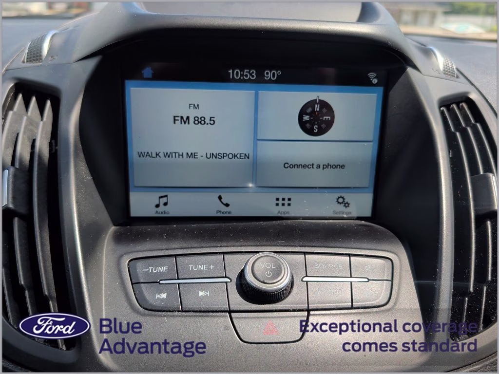 2019 Lightning Blue Metallic Ford Escape SE FWD SUV
