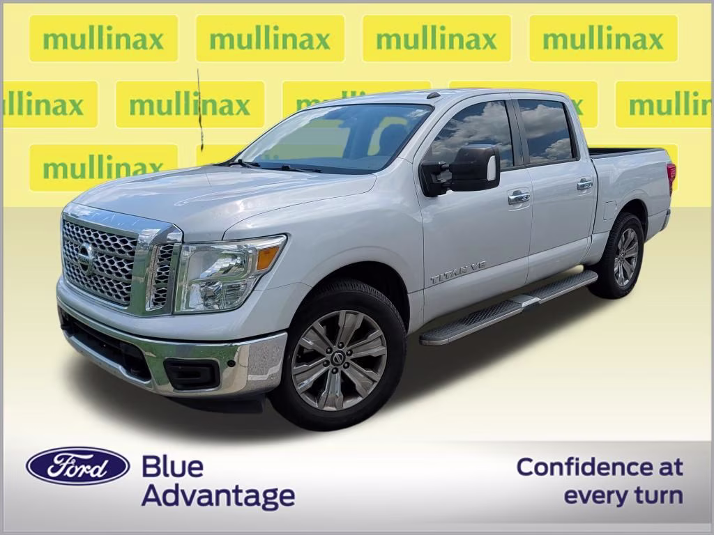 2019 Brilliant Silver Metallic Nissan Titan SV RWD Truck