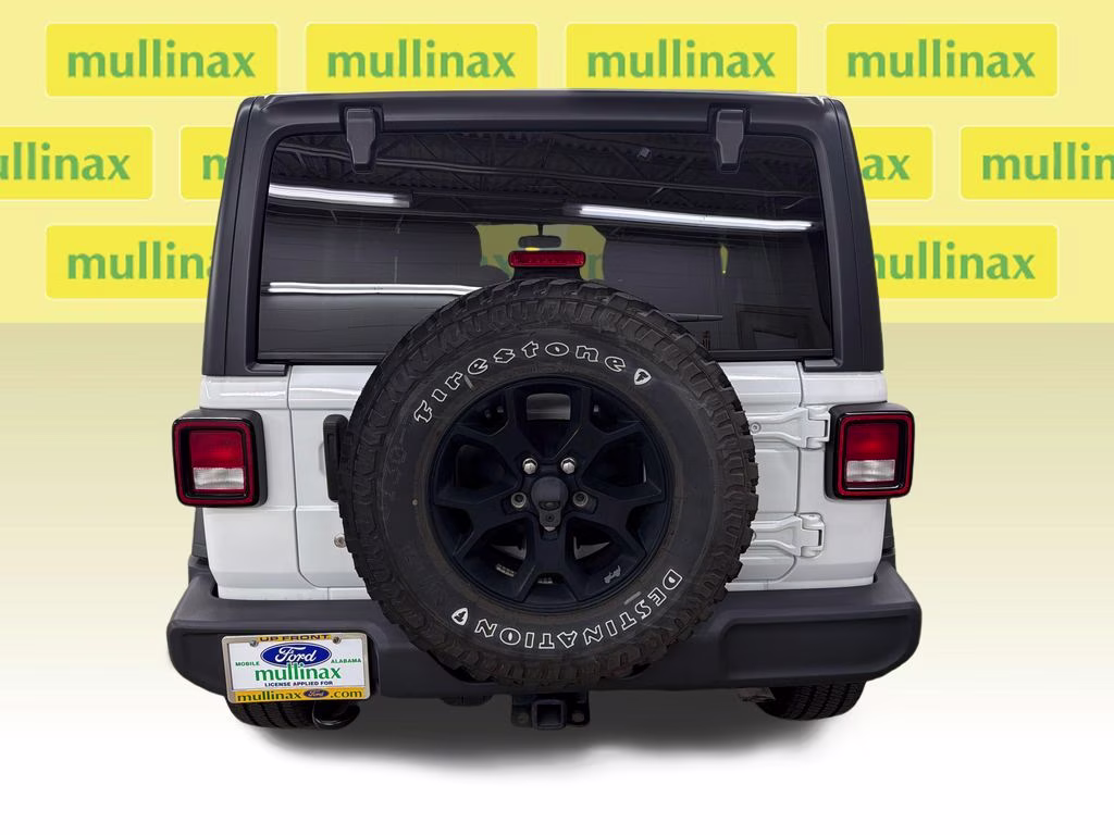 2021 Bright White Clearcoat Jeep Wrangler Unlimited Willys 4X4 SUV