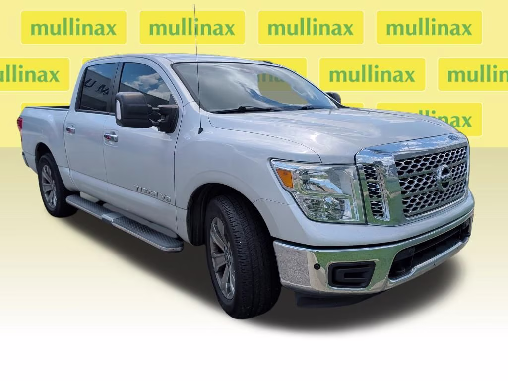 2019 Brilliant Silver Metallic Nissan Titan SV RWD Truck
