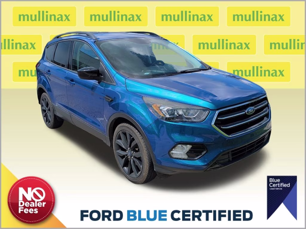 2019 Lightning Blue Metallic Ford Escape SE FWD SUV