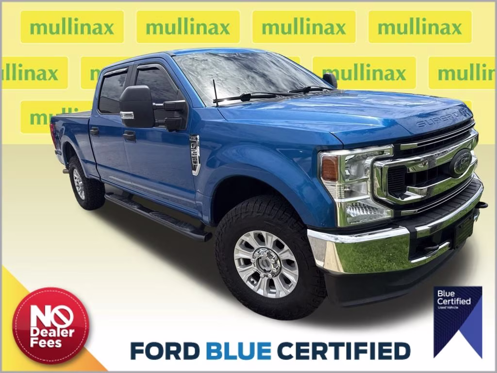 2020 Velocity Blue Metallic Ford Super Duty F-250 SRW XL 4X4 Truck