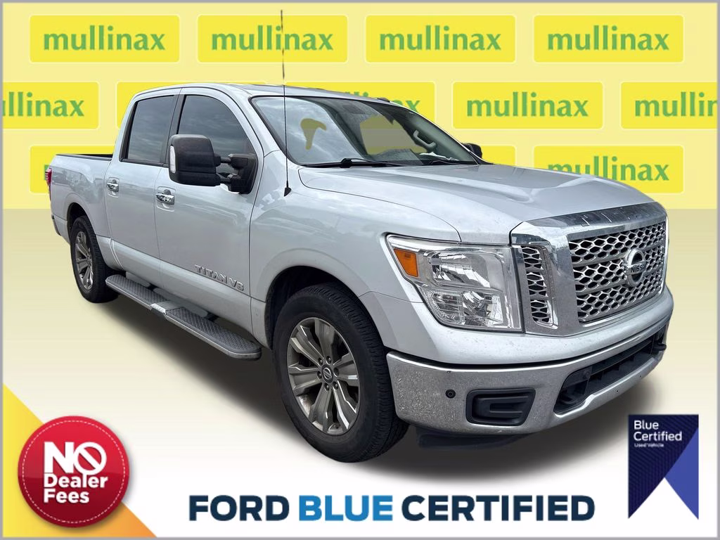 2019 Brilliant Silver Metallic Nissan Titan SV RWD Truck