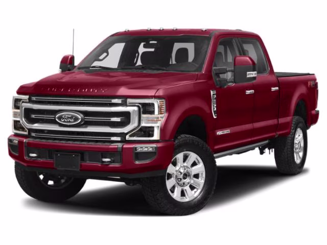 2022 Rapid Red Metallic Tinted Clearcoat Ford Super Duty F-350 SRW Platinum 4X4 Truck