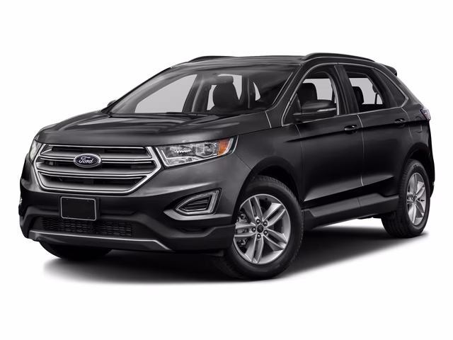 2016 Shadow Black Ford Edge SEL AWD SUV