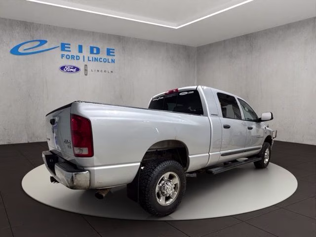 2006 Bright Silver Metallic Clearcoat Dodge Ram 2500 SLT 4X4 Truck
