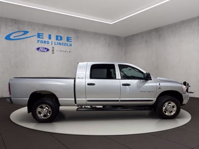 2006 Bright Silver Metallic Clearcoat Dodge Ram 2500 SLT 4X4 Truck
