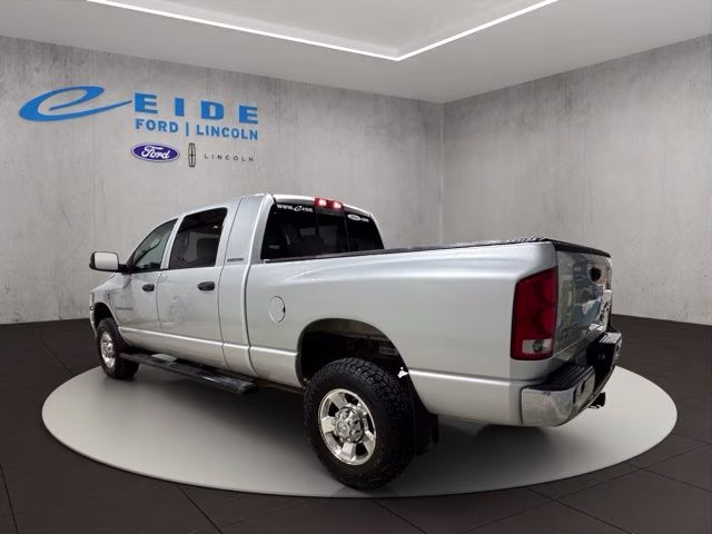2006 Bright Silver Metallic Clearcoat Dodge Ram 2500 SLT 4X4 Truck