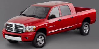 2006 Silver Dodge Ram 2500 SLT 4X4 Truck