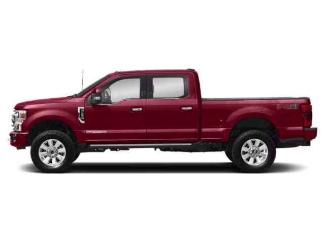 2022 Rapid Red Metallic Tinted Clearcoat Ford Super Duty F-350 SRW Platinum 4X4 Truck