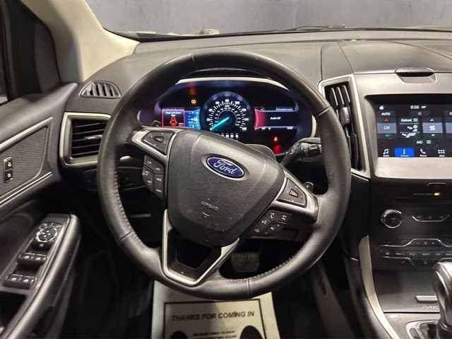 2016 Shadow Black Ford Edge SEL AWD SUV
