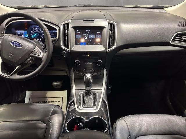 2016 Shadow Black Ford Edge SEL AWD SUV