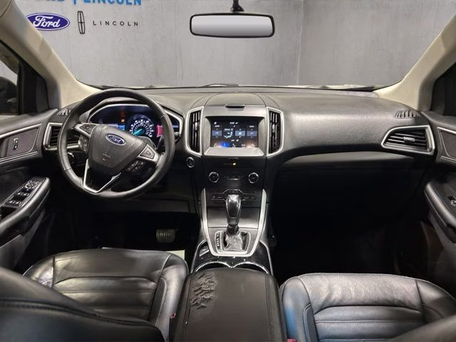 2016 Shadow Black Ford Edge SEL AWD SUV